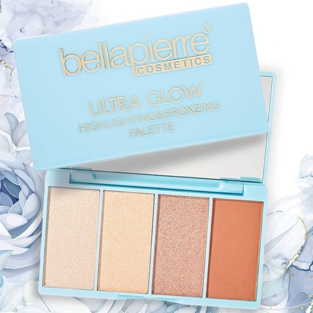 BELLAPIERRE Ultra Glow Highlighting & Bronzing Palette